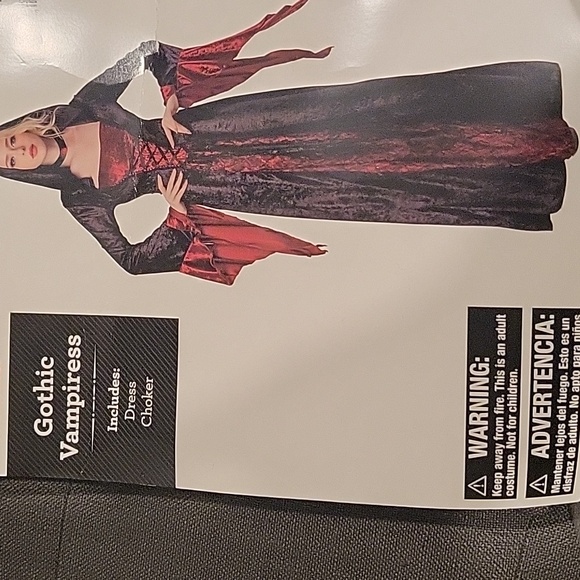 Nwt..halloween Gothic vampiress - Picture 13 of 16
